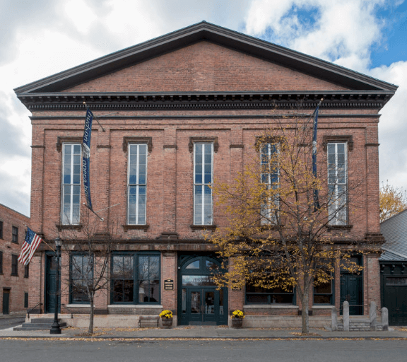 Charming and historic Hudson Hall in Hudson Valley.